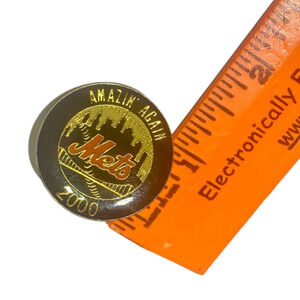 New York METS 2000 WORLD SERIES COMMEMORATIVE PIN